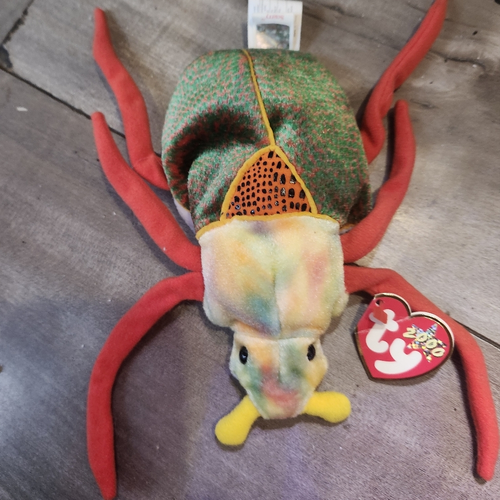Scurry the Beetle TY baby plushie